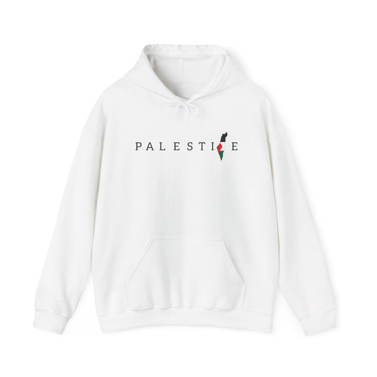Free Palestine Heavy Blend Sweatshirt Hoodie , Warm Apparel, Statement Clothing, Gift for Activists, Stand With Palestine, Gaza College