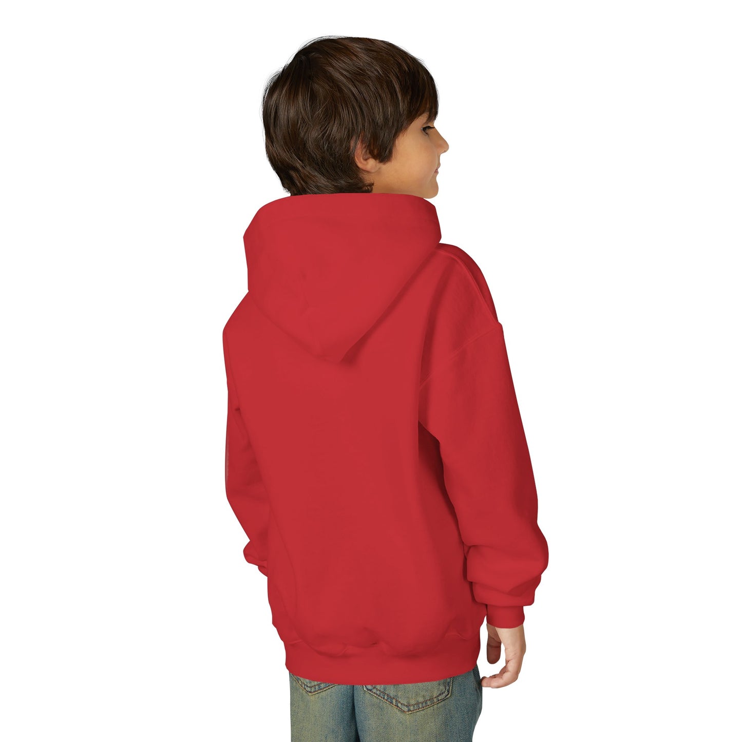 Whimsical Youth Hoodie with Playful Design, Cute Sweatshirt for Kids, Fun Gift for Birthdays, Cozy Winter Wear, Cartoon Style