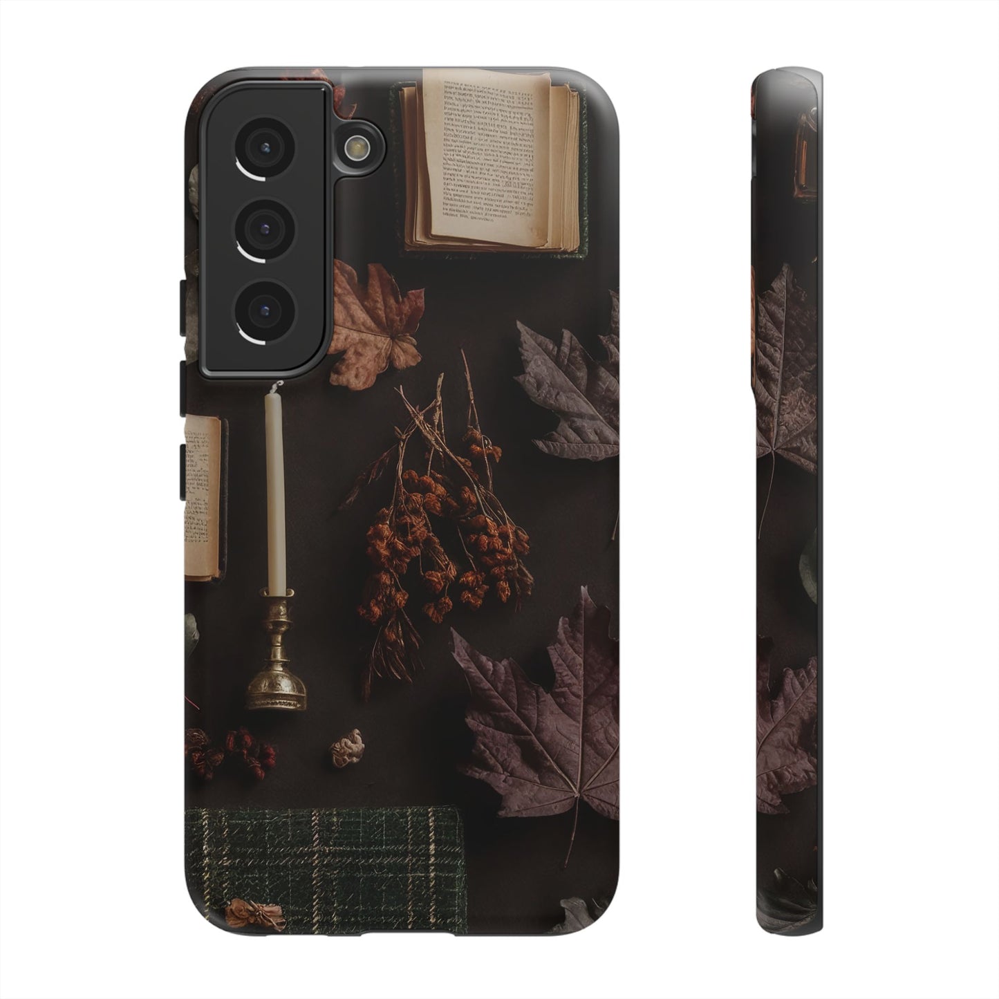 Floral Nature Phone Case, Tough Phone Case for Fall Decor, Phone Case for iPhone and Samsung, Stylish Protective Cover for iPhone