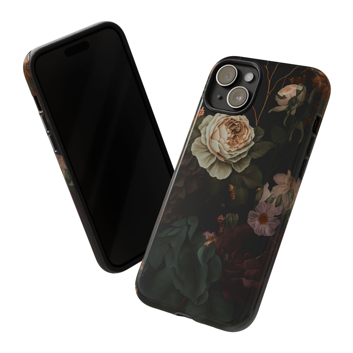 Floral Phone Case For iPhone And Samsung, Tough Cases, Flower Design, Stylish Protection, Gift for Her, Nature Lovers Accessory, Floral Gift