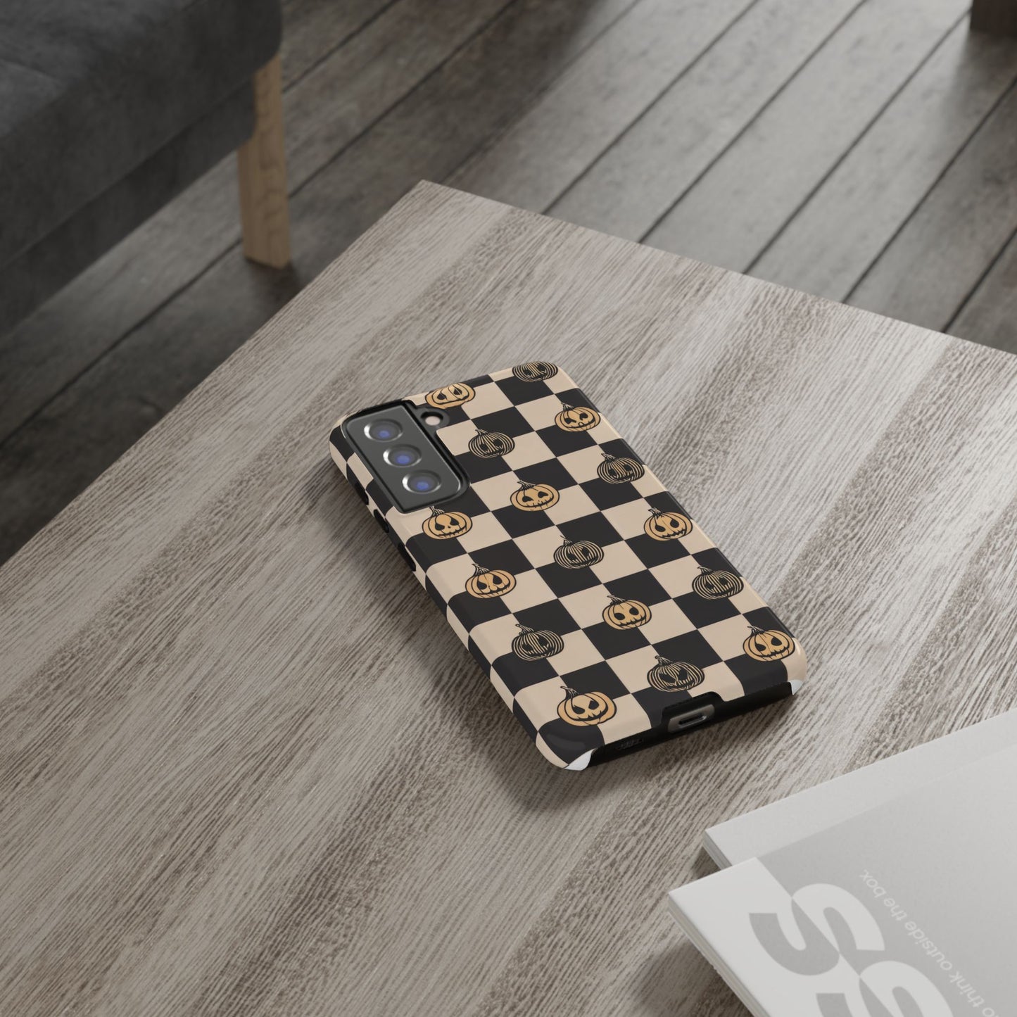 Halloween Phone Case - Tough Cases, Spooky Design, Fall Accessories, Unique Gift, Phone Case for iPhone And Samsung, Halloween Decor