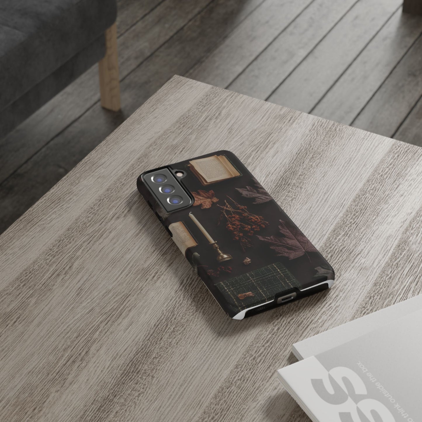 Floral Nature Phone Case, Tough Phone Case for Fall Decor, Phone Case for iPhone and Samsung, Stylish Protective Cover for iPhone