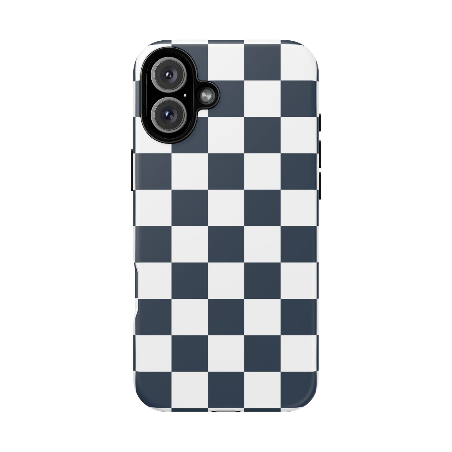 Checkered Pattern iPhone Case, iPhone Cover, Modern iPhone Accessory, Gift for Him, Trendy Mobile Protection