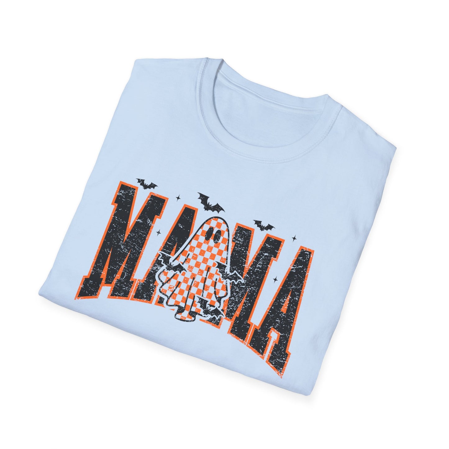 Mama Ghost Graphic T-Shirt, Halloween T-Shirt, Halloween Shirt, Casual Wear, Gift for Mom, Cute Tee for Fall