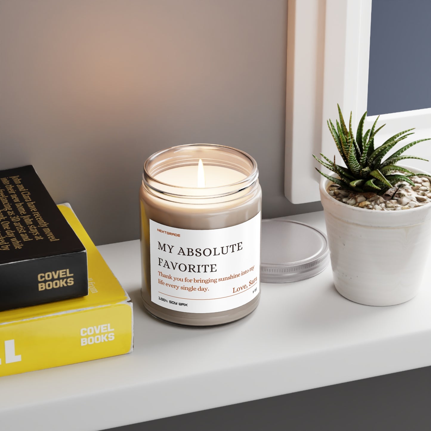 Personalized My Absolute Favorite Soy Candle Gift, Scented Candle for Home, Aromatherapy Candle, Unique Birthday Gift, Home Decor