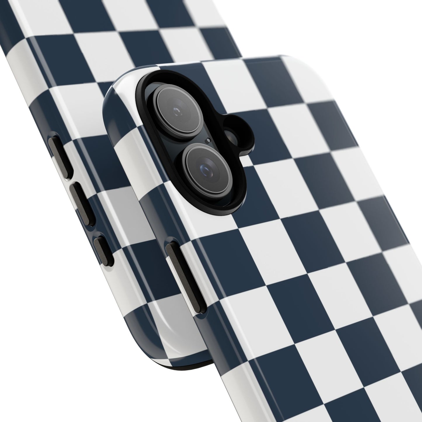 Checkered Pattern iPhone Case, iPhone Cover, Modern iPhone Accessory, Gift for Him, Trendy Mobile Protection