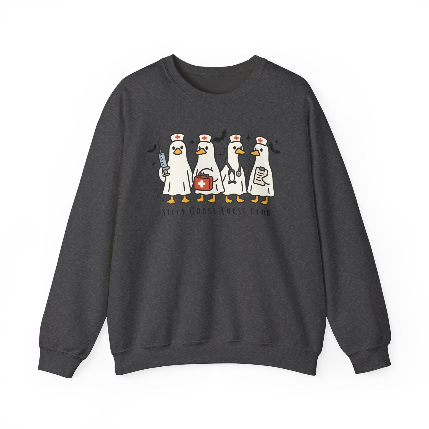 Funny Nurse Crewneck Sweatshirt for Medical Professionals, Cozy Gift for Healthcare Workers, Casual Wear, Unique Nursing Apparel
