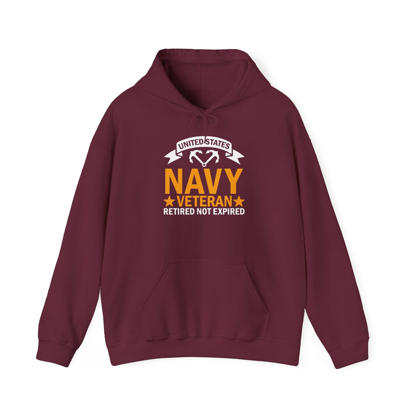 Navy Veteran Sweatshirt Hoodie, Military Retro Hoodie, Veteran's Gift, Proud Veteran Apparel, Memorial Day gift, Veteran's Day Apparel