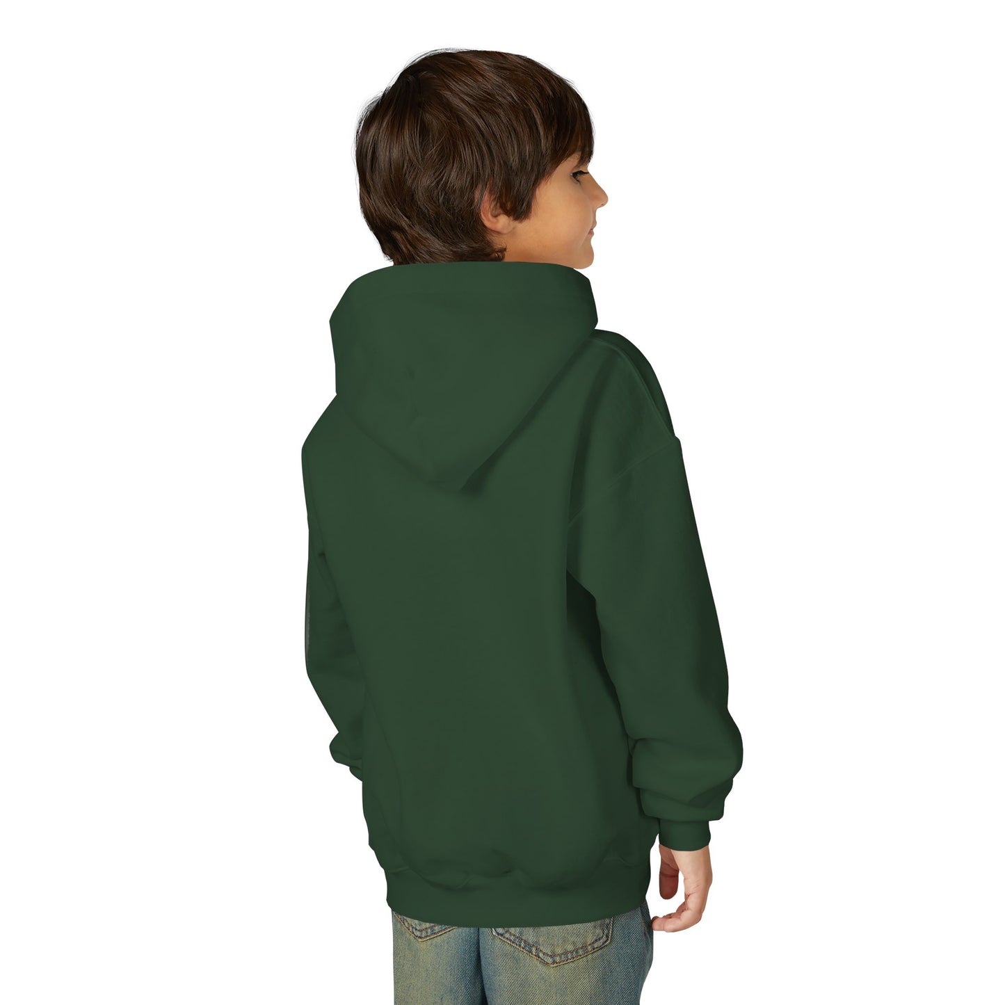 Personalized Festive Reindeer Hoodie for Kids, Christmas Sweatshirt hoodie, Holiday Gift, Cozy Winter Attire, Personalized Youth Hoody