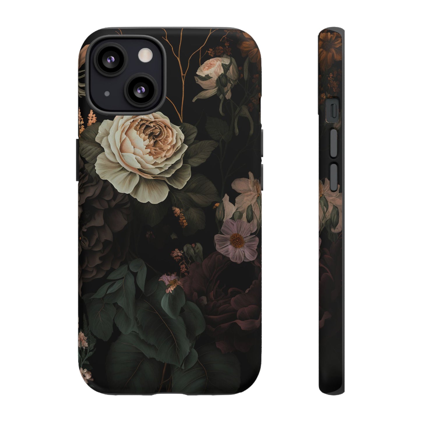 Floral Phone Case For iPhone And Samsung, Tough Cases, Flower Design, Stylish Protection, Gift for Her, Nature Lovers Accessory, Floral Gift