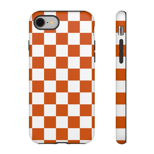 Checkered Phone Case, Trendy Phone Cover, iPhone 17 Pro, 17, 17 Air, 16, 15, 14, 13, 12, 11, X, XR, XS MAX