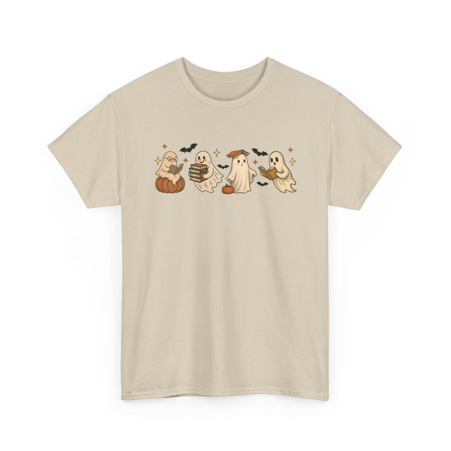 Halloween Ghost Unisex Tee, Halloween Tshirt, Fall T-Shirt, Spooky Shirt, Halloween Costume, Casual Wear