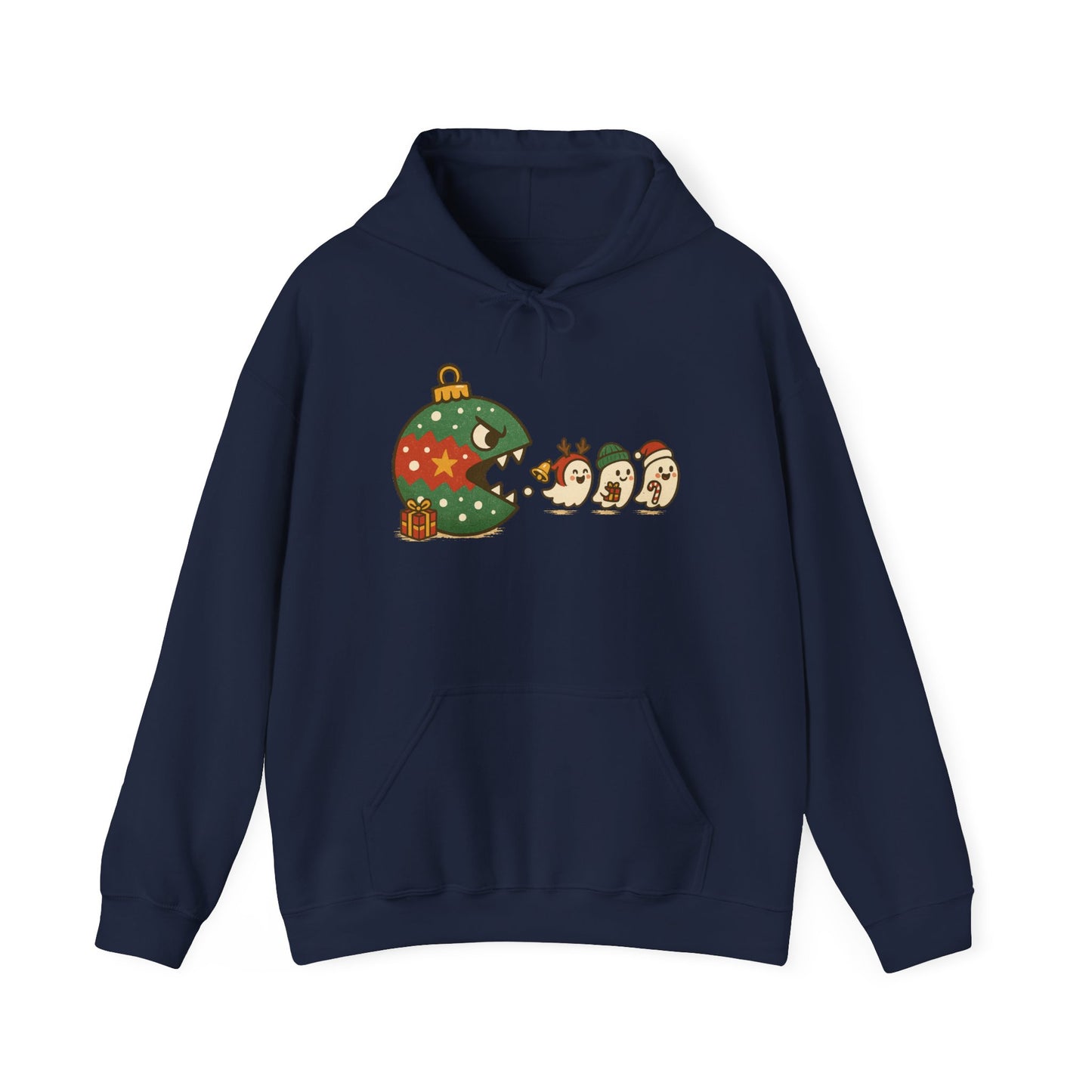 Funny Hooded Sweatshirt, Holiday Sweatshirt, Cozy Winter Apparel, Christmas Gift, Unisex Sweatshirt, Seasonal Fashion, Cute Hoodie