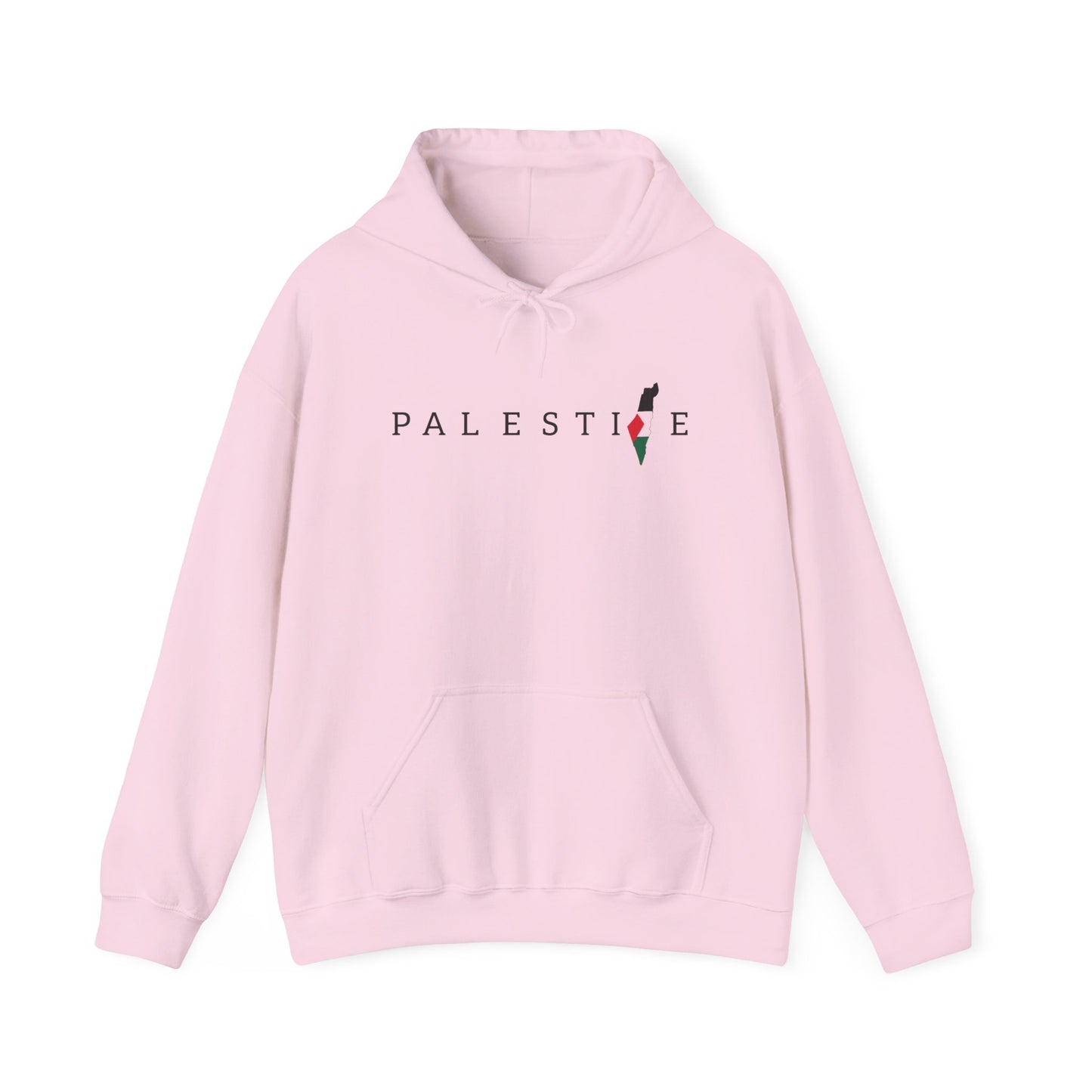 Free Palestine Heavy Blend Sweatshirt Hoodie , Warm Apparel, Statement Clothing, Gift for Activists, Stand With Palestine, Gaza College
