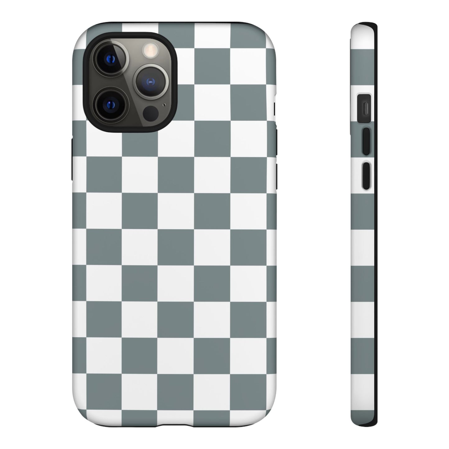 Stylish Checkerboard Phone Case, Durable Phone Cover, Unique Gift, iPhone 17 Pro, 17, 17 Air, 16, 15, 14, 13, 12, 11, X, XR, XS MAX