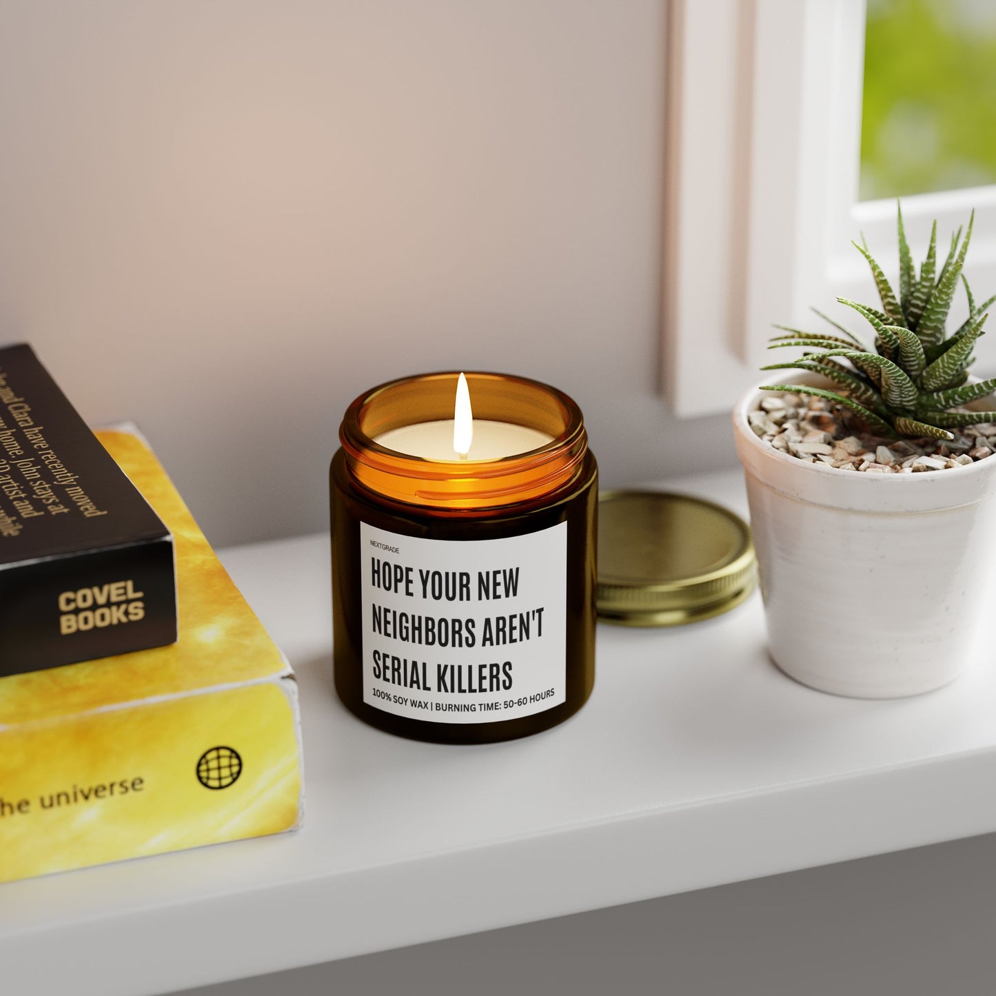 Funny Scented Candles, Gift for Home, Funny New Neighbor Candle, Unique Home Decoration, Soy Wax Candles
