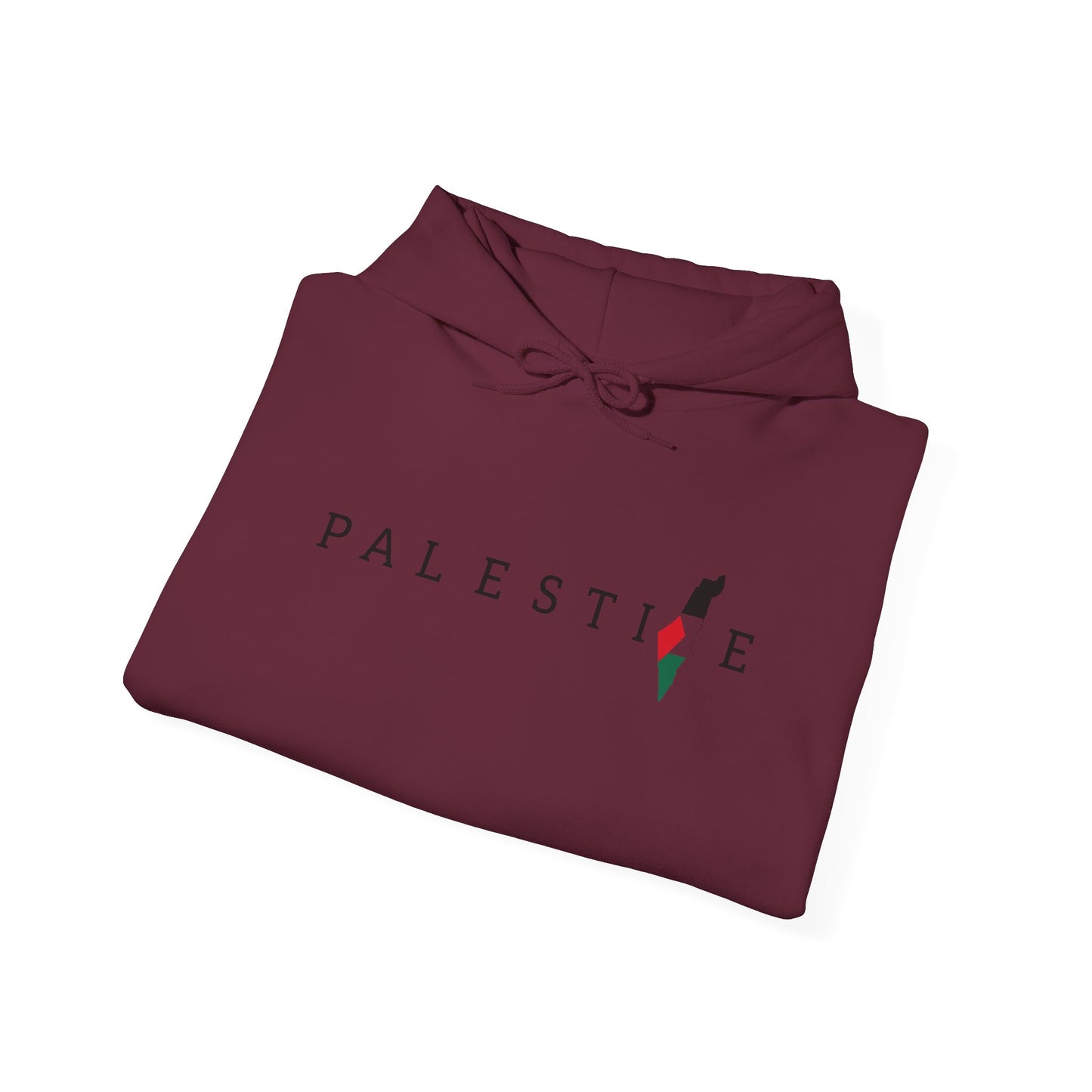 Free Palestine Heavy Blend Sweatshirt Hoodie , Warm Apparel, Statement Clothing, Gift for Activists, Stand With Palestine, Gaza College