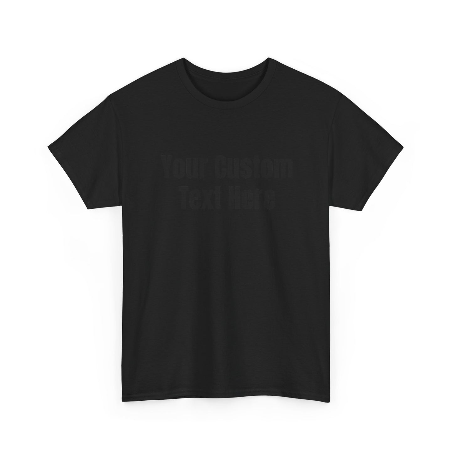 Customizable Heavy Cotton Tee - Perfect for Gifts, Events, Casual Wear, Team Outfits, Celebrations, Perfect Gift for Birthdays