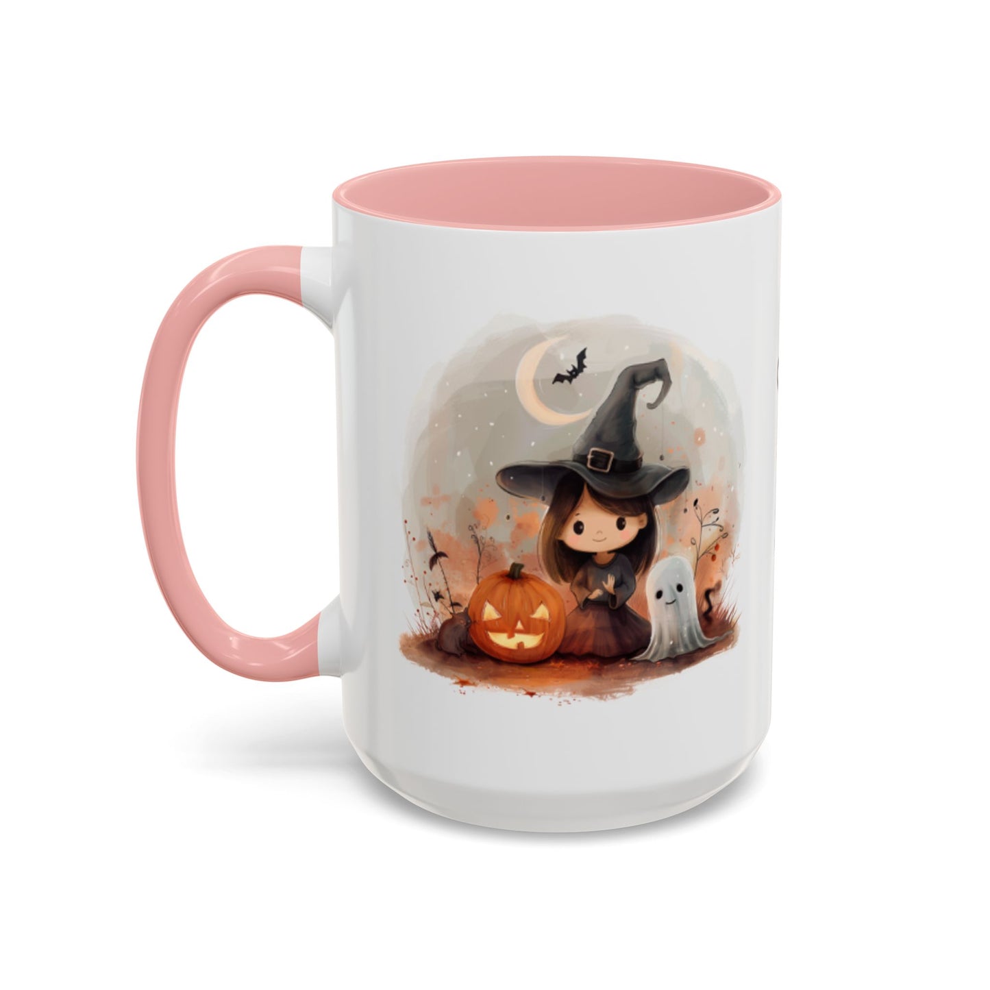 Personalized Witch Coffee Mug, Personalized Halloween Mug, Cute Witch Gift, Fall Decor, Coffee Cup for Kids
