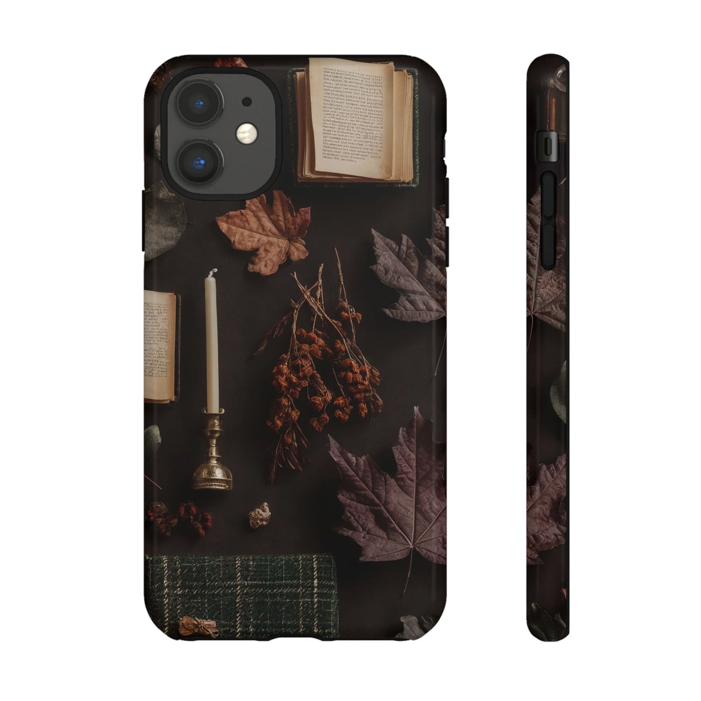 Floral Nature Phone Case, Tough Phone Case for Fall Decor, Phone Case for iPhone and Samsung, Stylish Protective Cover for iPhone