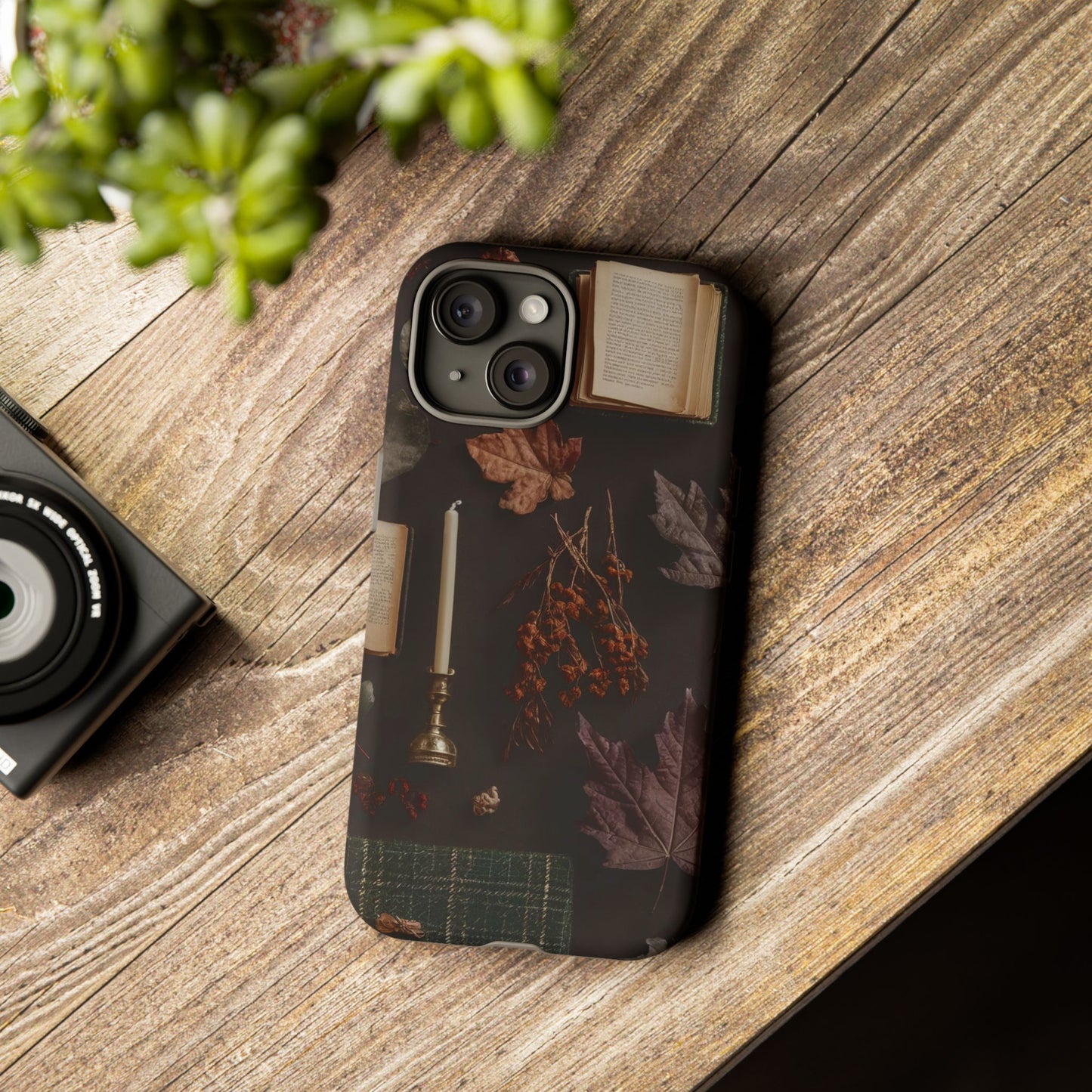 Floral Nature Phone Case, Tough Phone Case for Fall Decor, Phone Case for iPhone and Samsung, Stylish Protective Cover for iPhone