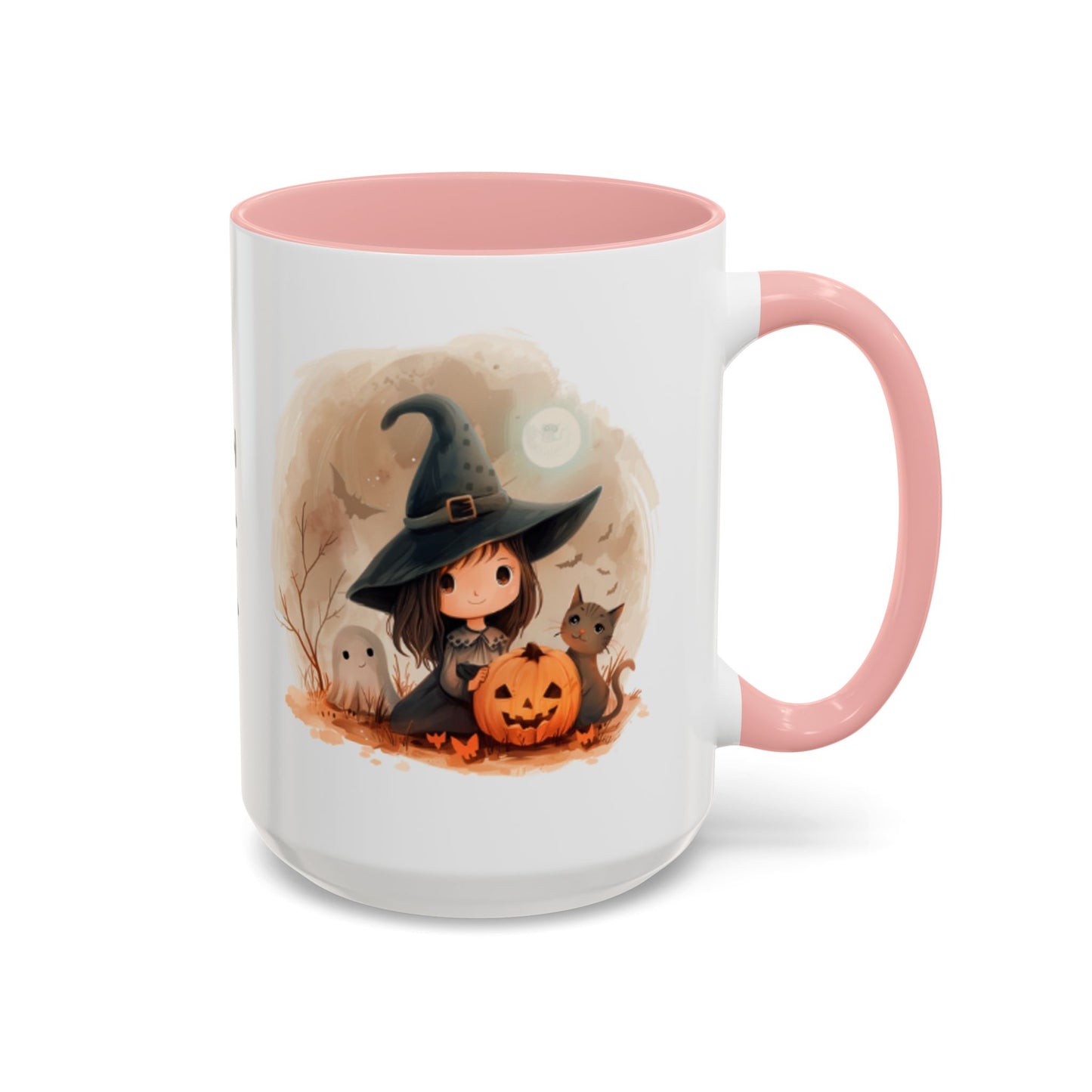 Personalized Witch Coffee Mug, Personalized Halloween Mug, Cute Witch Gift, Fall Decor, Coffee Cup for Kids