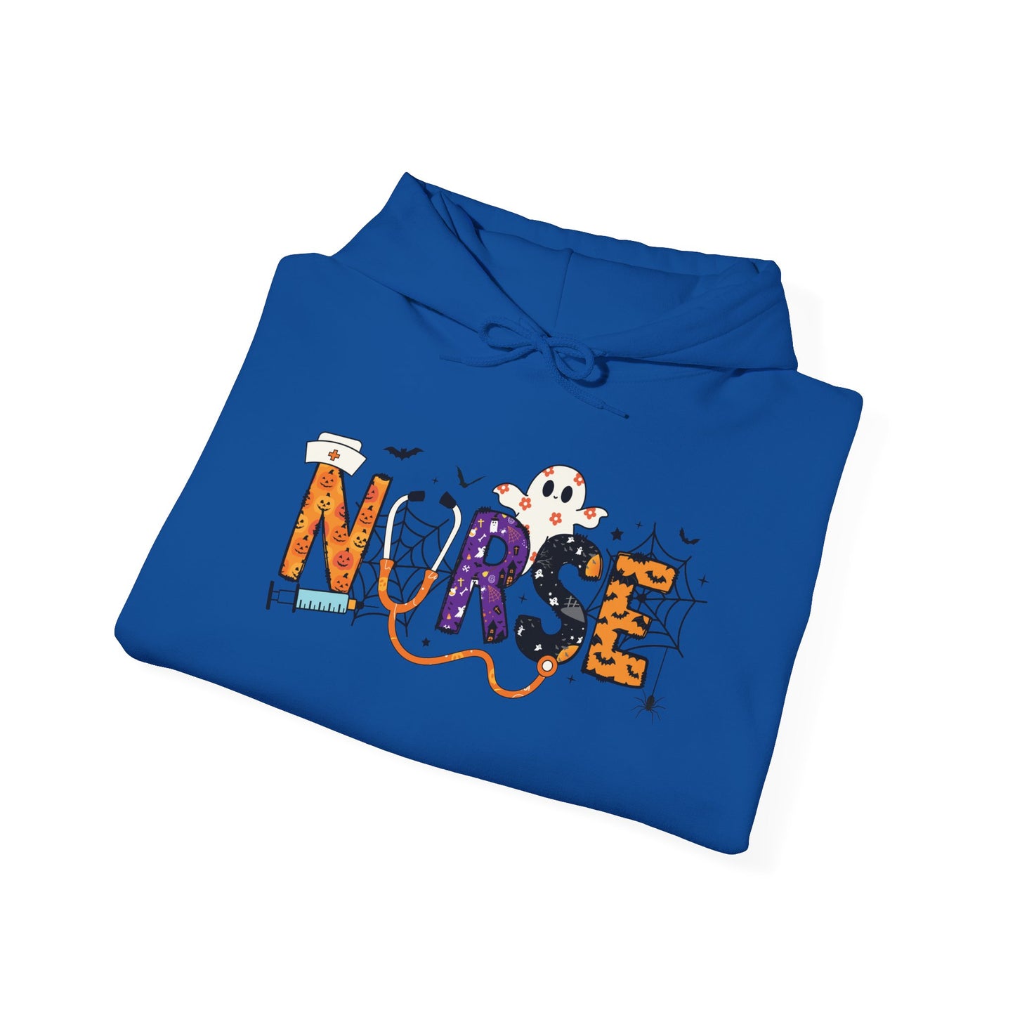 Nurse Themed Hooded Sweatshirt, Cozy Gift for Nurses, Healthcare Apparel, Medical Worker Hoodie, Holiday Gift for Nurses
