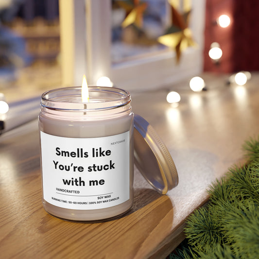 Scented Soy Candle, Unique Gift for Friends, Gift For Girlfriend, Handcrafted Candle, Cozy Home Decor, Party Favors