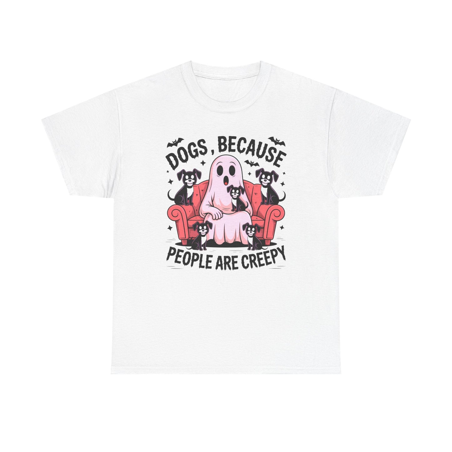 Funny Dog Lover Tee, Halloween Tshirt Gift, Heavy Cotton Tee, Cute Pet Owner Gift, Animal Lover T-Shirt, Gift for Dog Parents