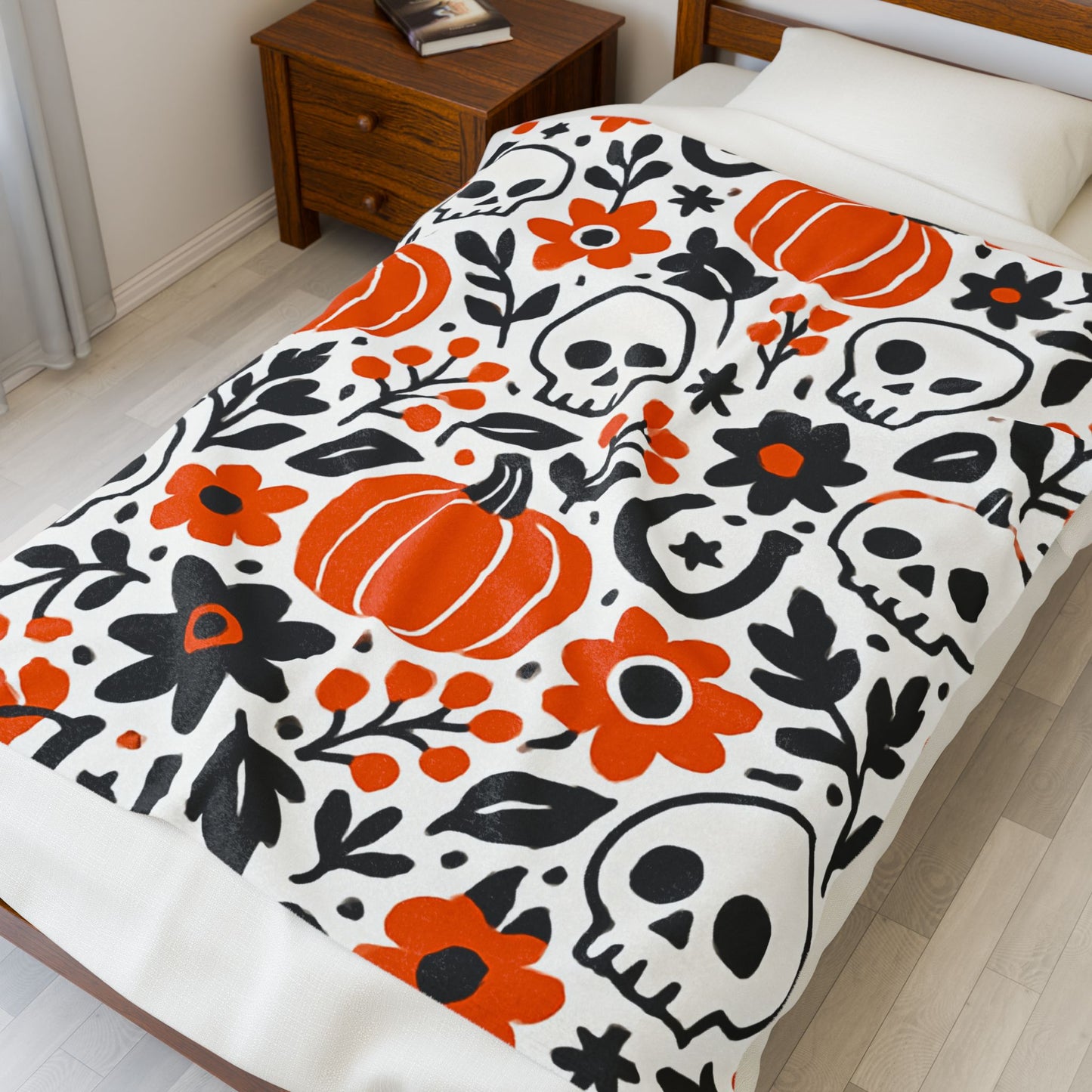 Fall Blanket Halloween Throw Blanket, Ghost Blankets, Pumpkin, Fall Throw Blanket  Plaid Blankets, Halloween Decor