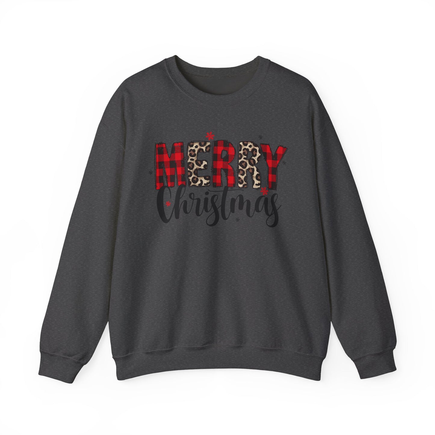 Merry Christmas Crewneck Sweatshirt - Cozy Holiday Apparel, Unisex Winter Wear, Perfect Gift for Christmas Celebrations, Festive Style