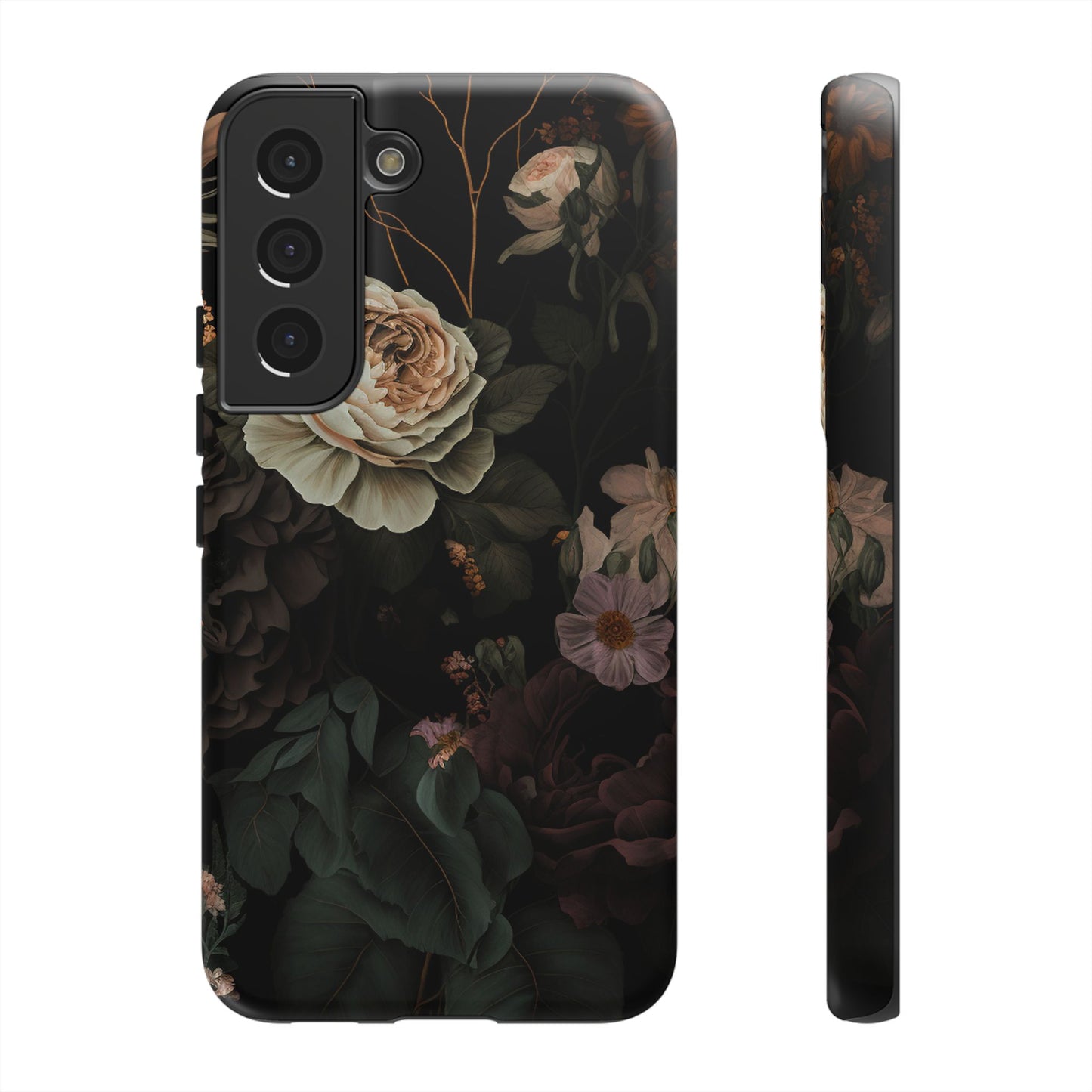 Floral Phone Case For iPhone And Samsung, Tough Cases, Flower Design, Stylish Protection, Gift for Her, Nature Lovers Accessory, Floral Gift
