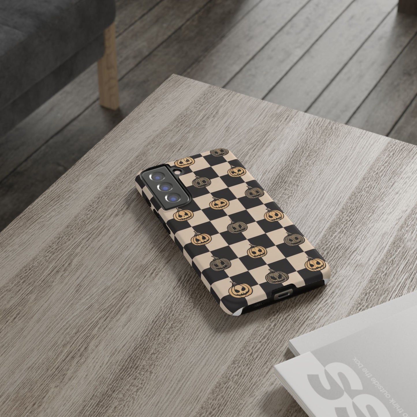 Halloween Phone Case - Tough Cases, Spooky Design, Fall Accessories, Unique Gift, Phone Case for iPhone And Samsung, Halloween Decor