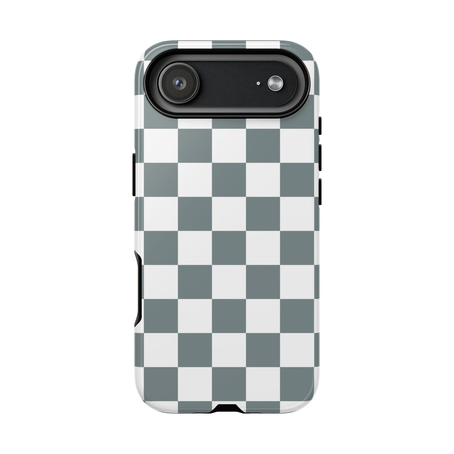 Stylish Checkerboard Phone Case, Durable Phone Cover, Unique Gift, iPhone 17 Pro, 17, 17 Air, 16, 15, 14, 13, 12, 11, X, XR, XS MAX