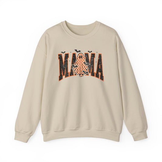 Spooky Ghost Sweatshirt, Gift For Mom, Halloween Crewneck, Cozy Fall Apparel, Perfect for Parties, Casual Gatherings, Everyday Wear