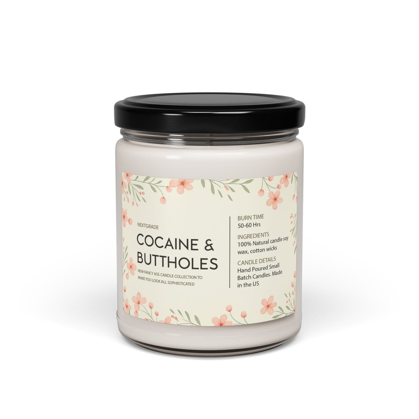 Humor Candle Collection, Funny Soy Wax Candle, Unique Gag Gift for Adults and Friends, Gift for Friends, Fun Party Favors, Laughter
