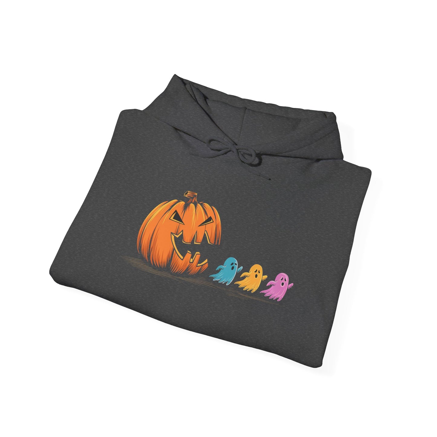 Halloween Pumpkin Cozy Hoodie, Unisex Sweatshirt, Fall Fashion, Spooky Season Apparel, Cute Halloween Gift, Casual Warmth