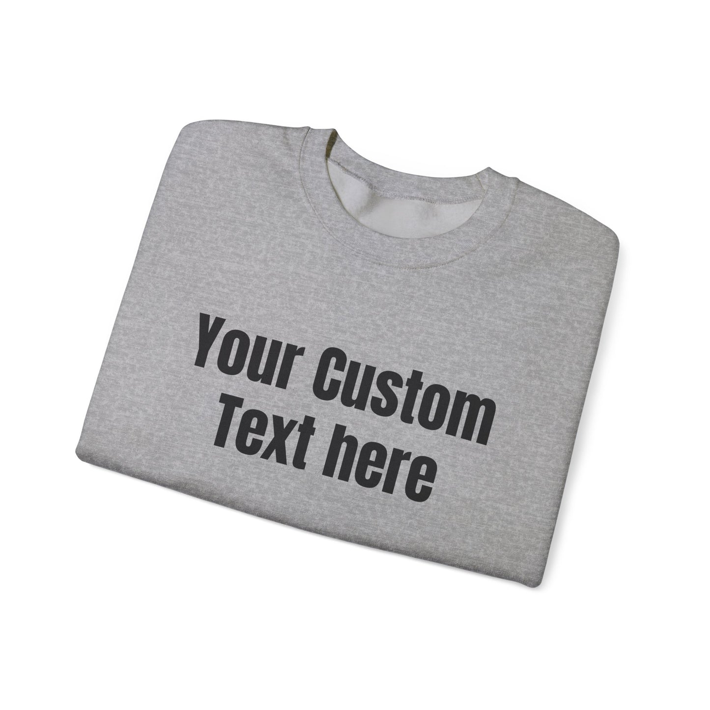 Customizable Crewneck Sweatshirt, Personalized Gift, Holidays, Unique Design, Perfect Gift for Anniversaries, Weddings, and Special Occasion