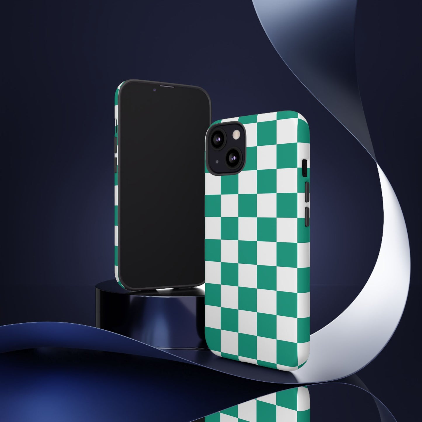 Checkered iPhone Case, Stylish Phone Cover,  Mobile Case For iPhone 17 Pro, 17, 16, 15, 14, 13, 12, 11, X, XR,XS MAX, Chic Gift for Her