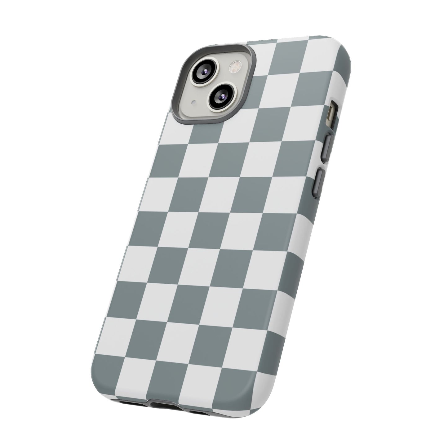 Stylish Checkerboard Phone Case, Durable Phone Cover, Unique Gift, iPhone 17 Pro, 17, 17 Air, 16, 15, 14, 13, 12, 11, X, XR, XS MAX