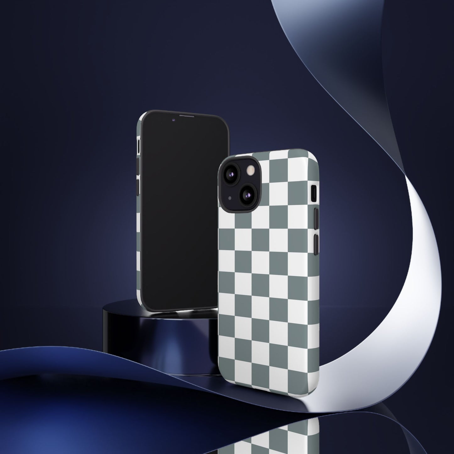 Stylish Checkerboard Phone Case, Durable Phone Cover, Unique Gift, iPhone 17 Pro, 17, 17 Air, 16, 15, 14, 13, 12, 11, X, XR, XS MAX