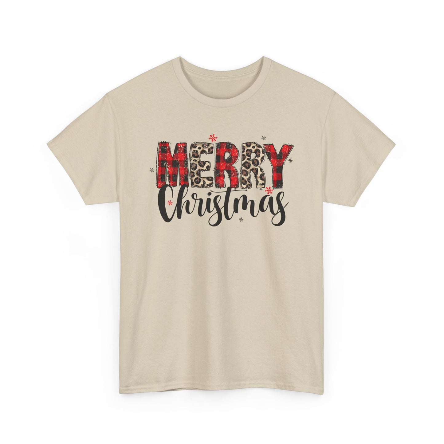 Festive Merry Christmas T-Shirt, Holiday Gift, Unisex Cotton Tee, Xmas Apparel, Winter Celebration Shirt, Casual Christmas Wear