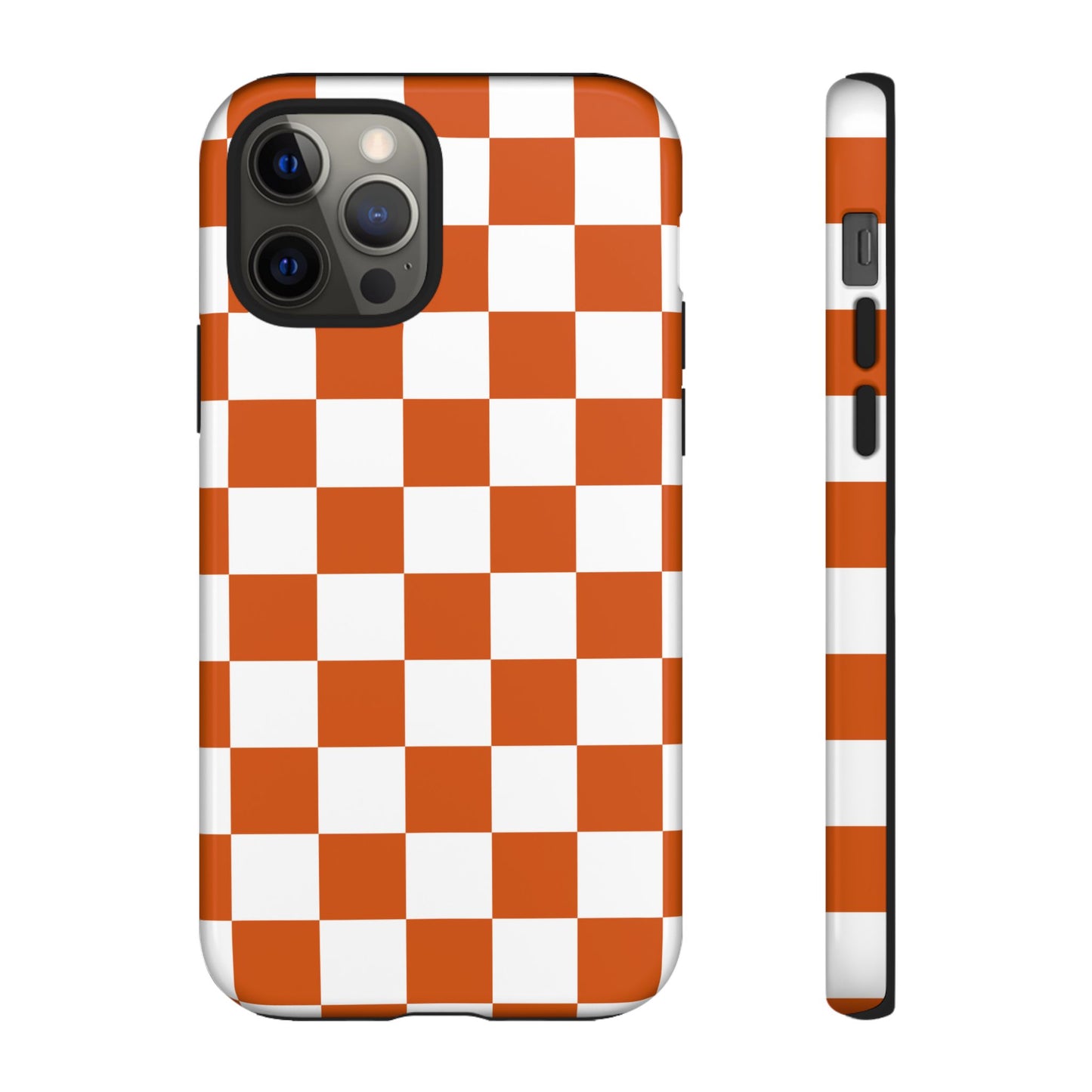 Checkered Phone Case, Trendy Phone Cover, iPhone 17 Pro, 17, 17 Air, 16, 15, 14, 13, 12, 11, X, XR, XS MAX