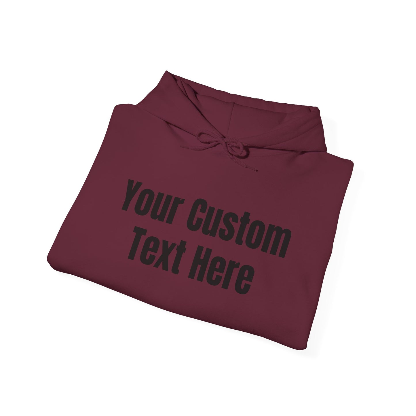 Customizable Hooded Sweatshirt, Personalized Gift, Cozy Hoodie, Custom Text Apparel, Fall Fashion Essential, Perfect for Birthdays