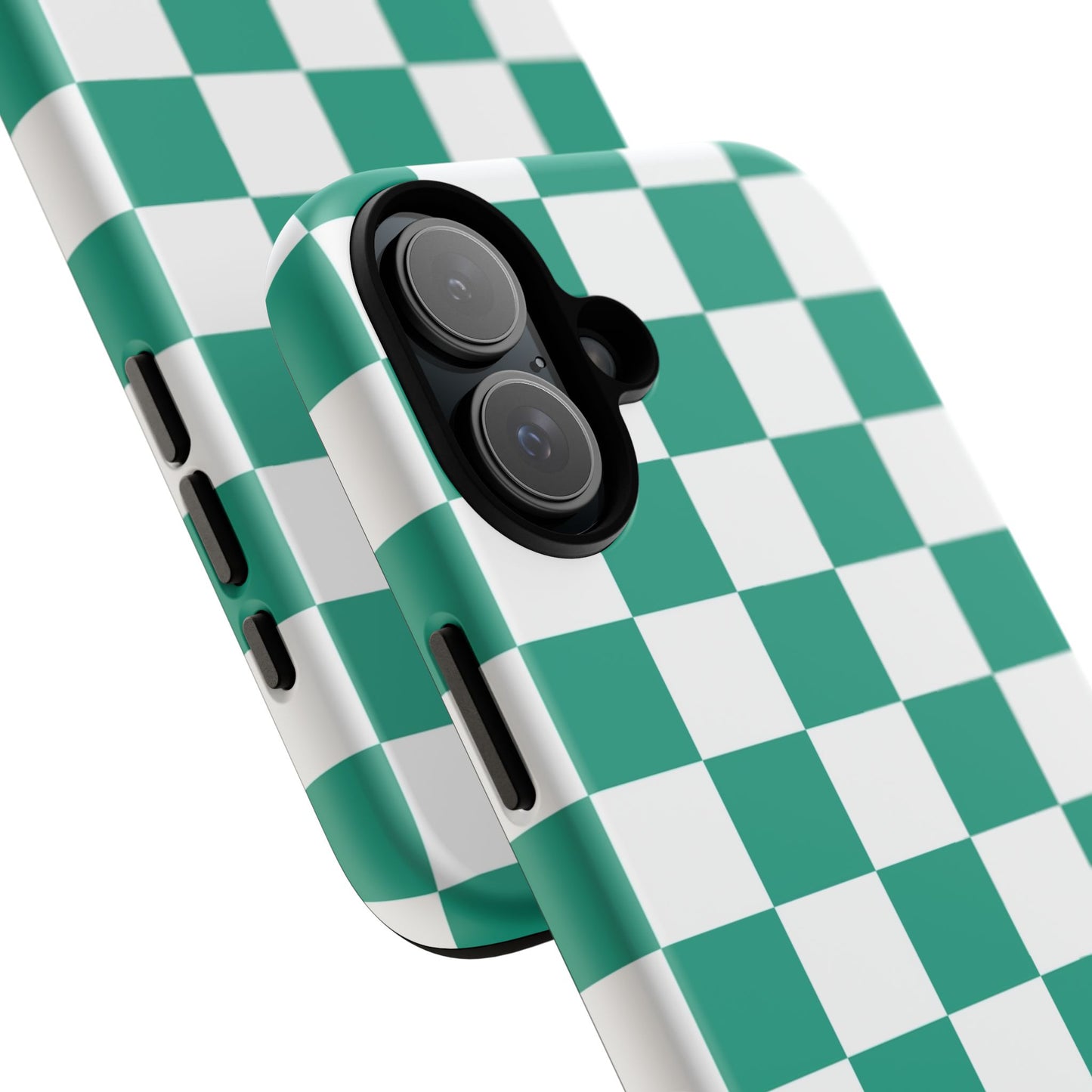 Checkered iPhone Case, Stylish Phone Cover,  Mobile Case For iPhone 17 Pro, 17, 16, 15, 14, 13, 12, 11, X, XR,XS MAX, Chic Gift for Her