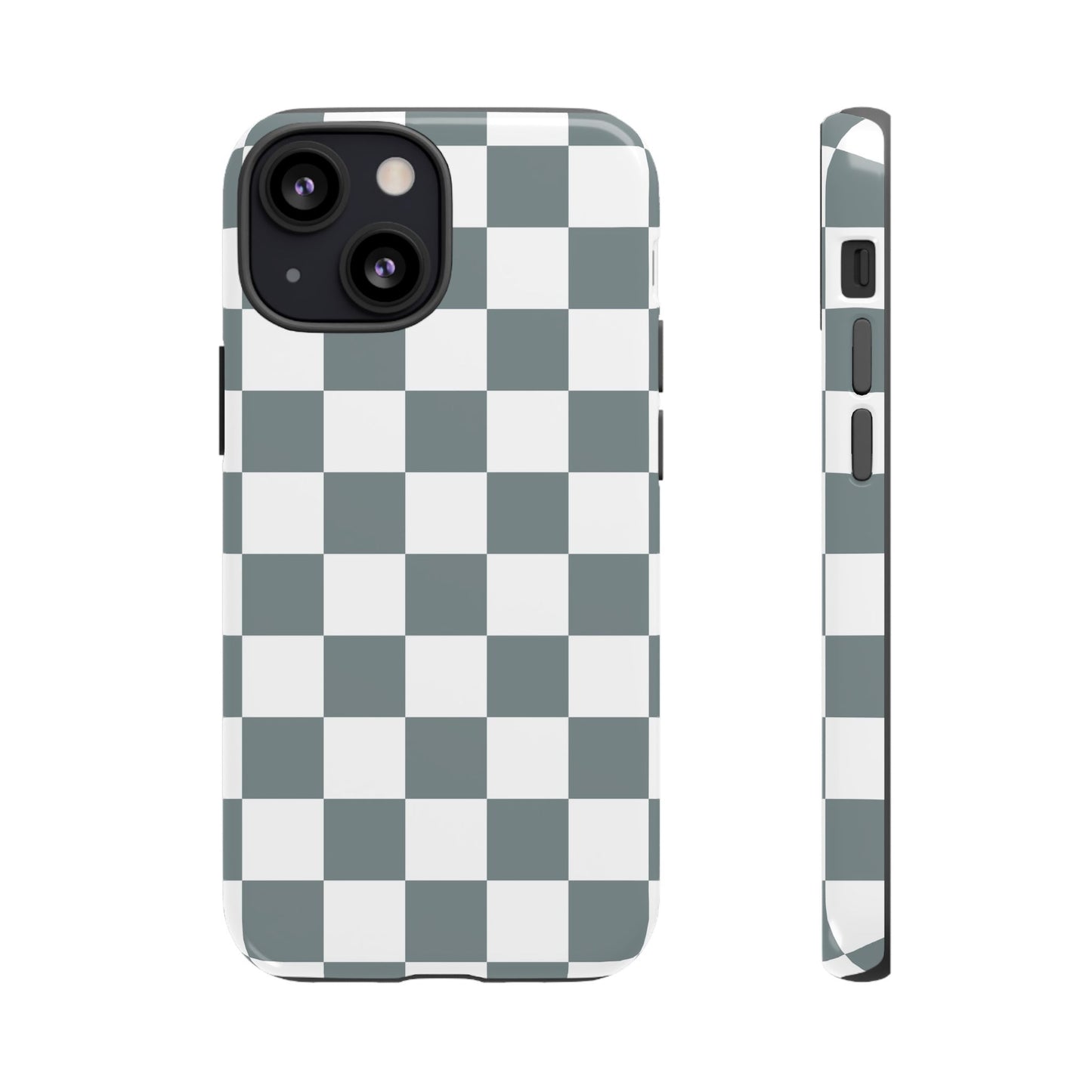 Stylish Checkerboard Phone Case, Durable Phone Cover, Unique Gift, iPhone 17 Pro, 17, 17 Air, 16, 15, 14, 13, 12, 11, X, XR, XS MAX