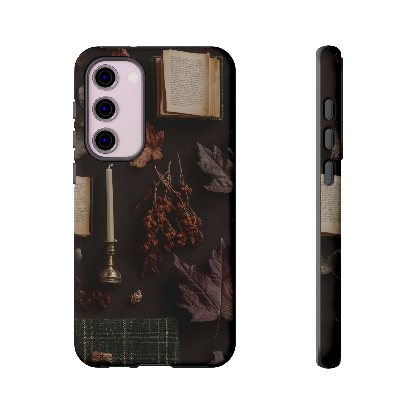 Floral Nature Phone Case, Tough Phone Case for Fall Decor, Phone Case for iPhone and Samsung, Stylish Protective Cover for iPhone