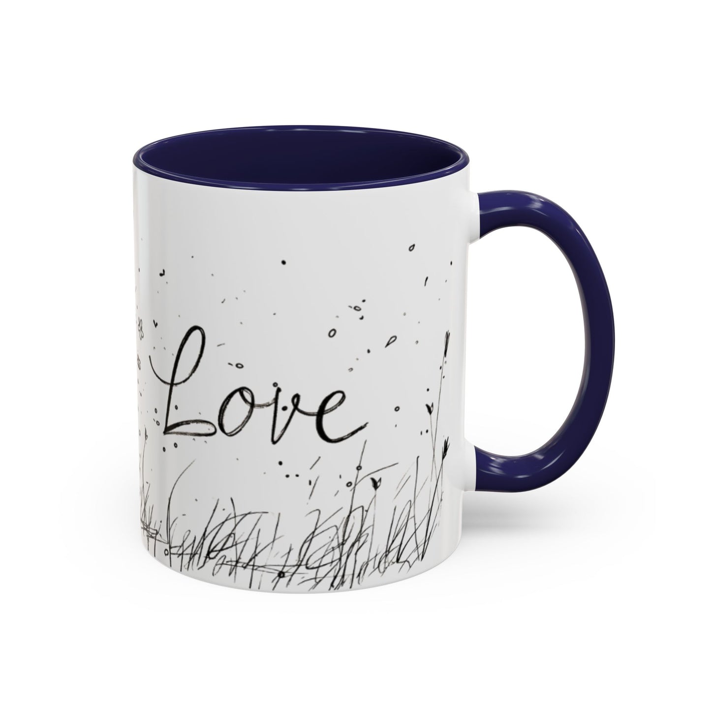 Romantic Coffee Mug, Love Gift for Coffee Lovers, Valentine's Day Mug, Couple Gift, Home Decor, Art Mug, Gift for Wife