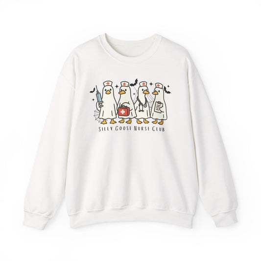 Funny Nurse Crewneck Sweatshirt for Medical Professionals, Cozy Gift for Healthcare Workers, Casual Wear, Unique Nursing Apparel
