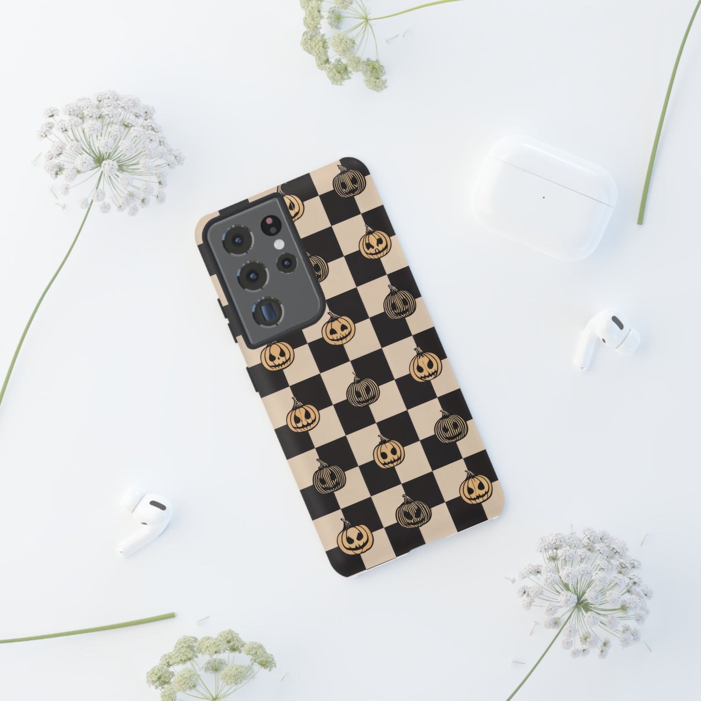 Halloween Phone Case - Tough Cases, Spooky Design, Fall Accessories, Unique Gift, Phone Case for iPhone And Samsung, Halloween Decor